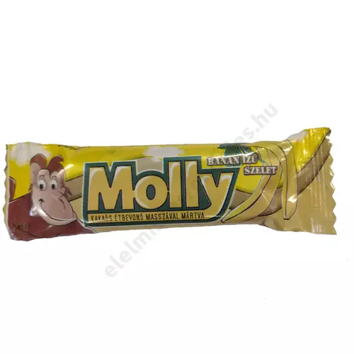 Molly szelet 25g banán 63db/#