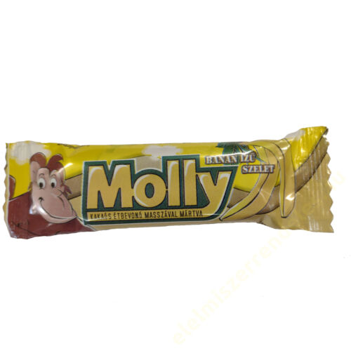 Molly szelet 25g banán 63db/#