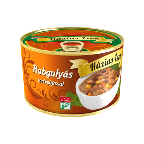 Házias Ízek Babgulyás sertéshússal 400g