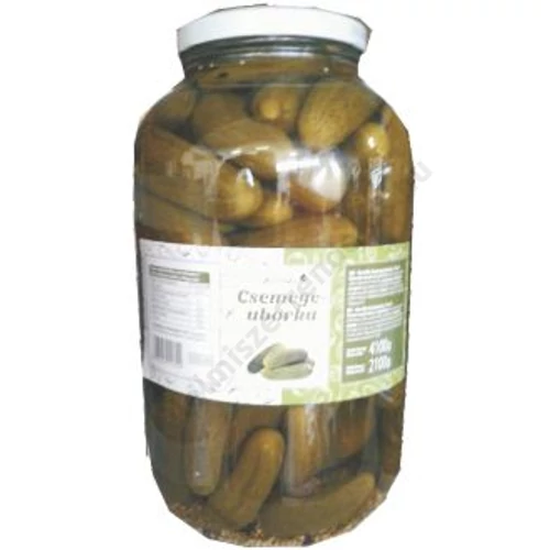 Kertike csemegeuborka 9-12cm 4250ml 4100g/2100g