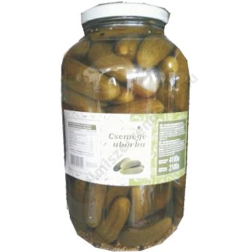Kertike csemegeuborka 6-9cm 4250ml 4100g/2100g