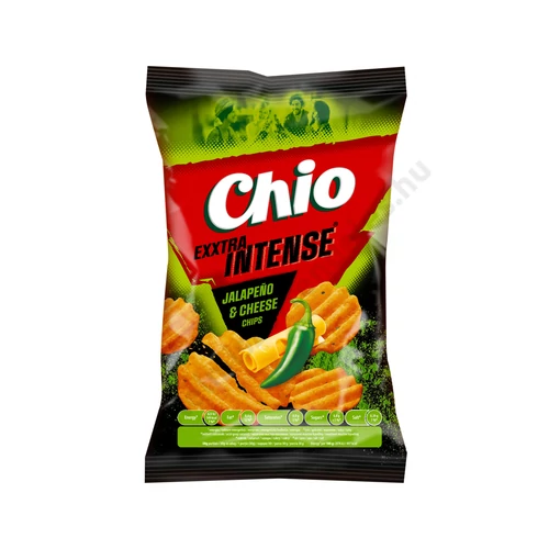Chio 55g chips Intense 3D Jalapeno and Cheese