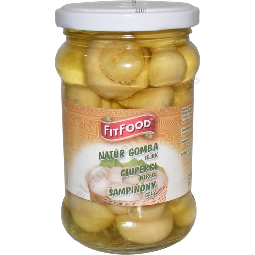 FitFood Natúr gombafejek 280g/170g (315ml) üv.