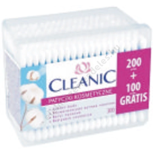 Cleanic fültiszt. 200+100 db kocka dobozos