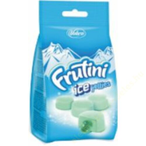 Fruttini ICE Jellies mentol izü töltött zselécukor 90g