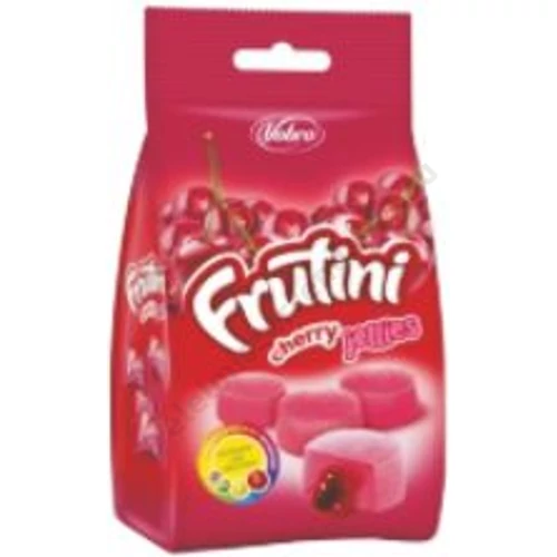 Fruttini CHERRY Jellies meggy izü töltött zselécukor 90g