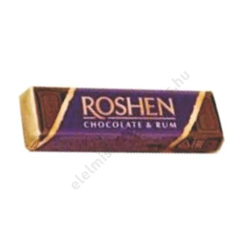 Roshen 43g rumos étcsokoládé szelet