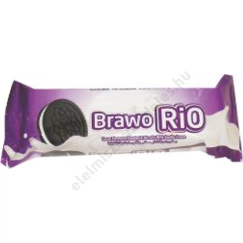 ANI Brawo Rio kakaós szendvics keksz vanilia izü krémmel tt. 55g