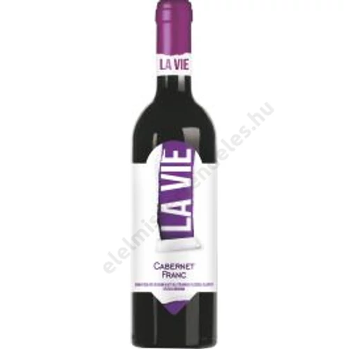 La Vie Cabernet Franc félédes vörösbor 0,75l