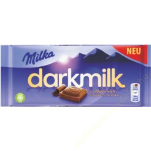 Milka 85g DarkMilk Ét-Tejcsokoládé