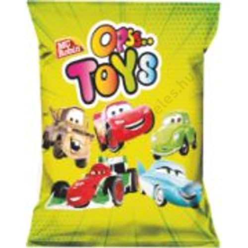 OPPS Toys puffasztott kukoricapehely játékkal 30g BOY