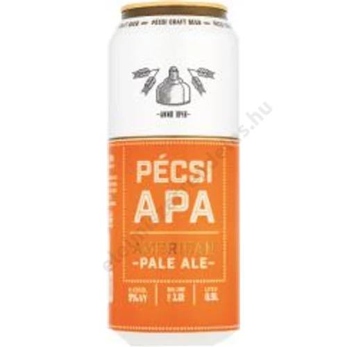 Pécsi sör 0,5l dobozos CRAFT APA (5%)