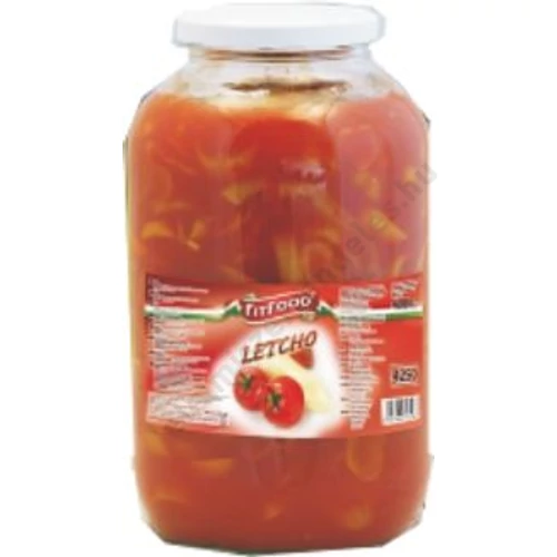 FitFood natúr lecsó 4250ml üveges 4100g