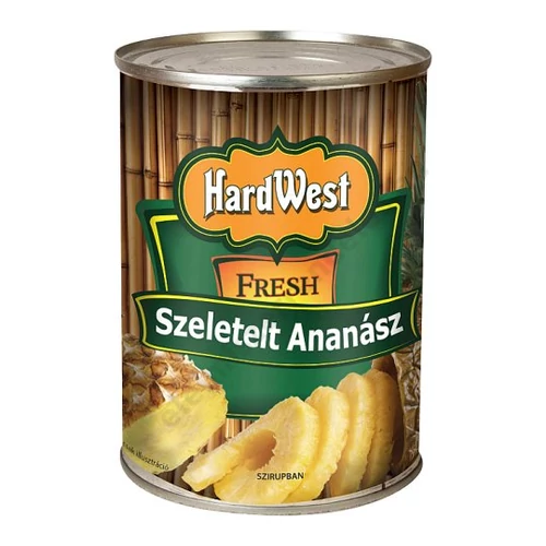 Hard-West Ananász körszeletelt 565g