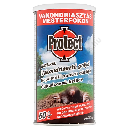 Protect natural vakondriasztó golyó (50db)