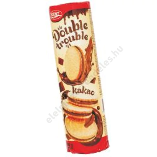 Double Trouble kakaós krémmel töltött keksz 180g