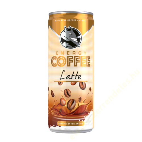 Hell Energy Coffee 250ml Latte kávés tejital