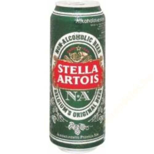 Stella Artois sör 0,5l alkoholmentes dobozos