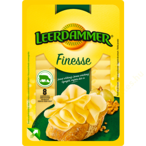 Leerdammer Finesse Original szeletelt sajt 80g 45%