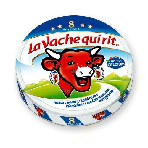 La Vache ömlesztett sajt natúr 120g (8db)