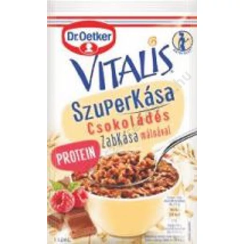 Dr.Oetker Vitalis Szuperkása csokoládé-málna 60g