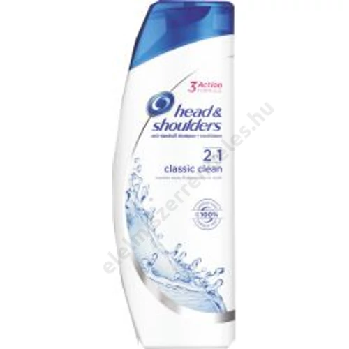 Head&Soulders sampon 360ml/400ml Classic Clean