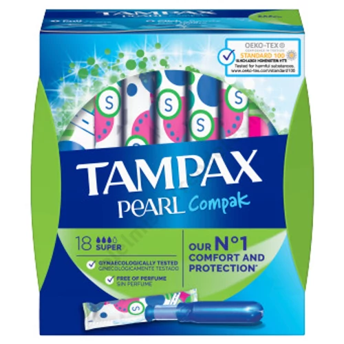 Tampax 16db Compak Pearl Super
