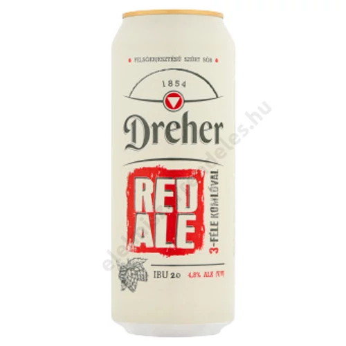 Dreher 0,5l Red Ale dobozos sör 4,8%