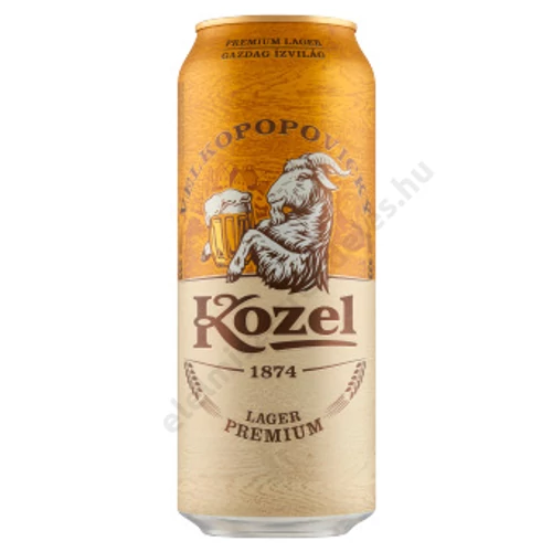Kozel 0,5l Prémium dobozos sör 4,6%
