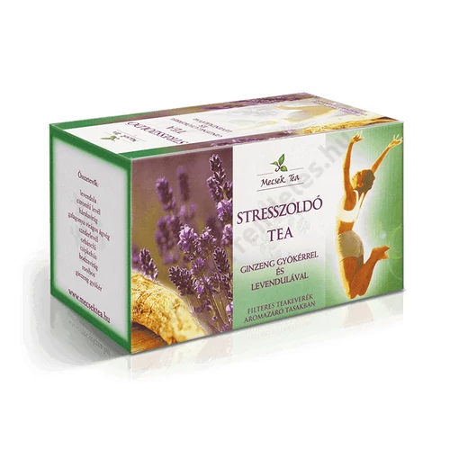 Mecsek Stresszoldó tea ginzenggel és levendulával 20x1,2g