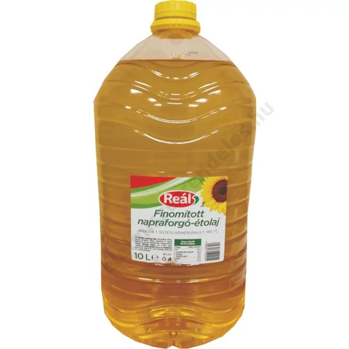Reál napraforgó étolaj 10l