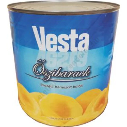 Vesta Öszibarackbefött felezett 2600g/1500g