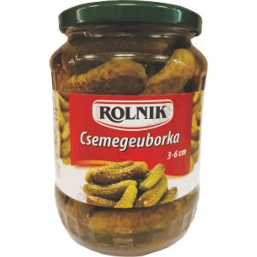 Rolnik csemegeuborka 3-6cm 660/360g