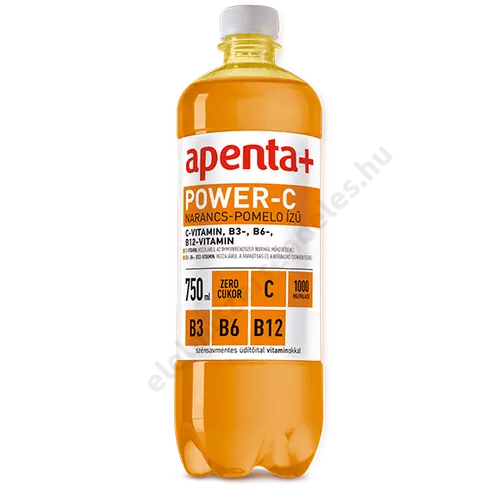 Apenta 0,75l POWER narancs-pomelo