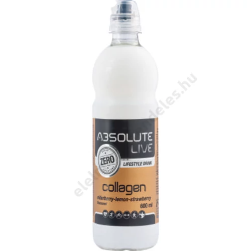 Absolute-live Lifestyle ital Collagen Bodza-Citrom-Eper 0,6l