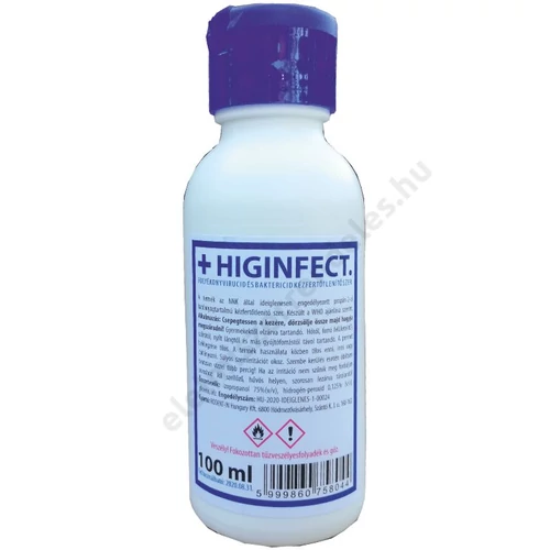 Higinfect 100ml alkoholos kézfertötlenítö folyadék