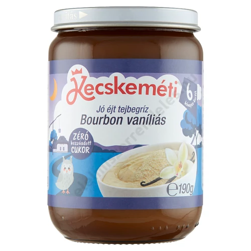 KK.Jó éjszakát desszert 190g bourbon vaniliás tejbegríz