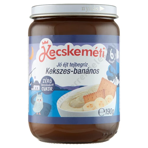 KK.jó éjszakát desszert 190g kekszes-banános tejbegríz