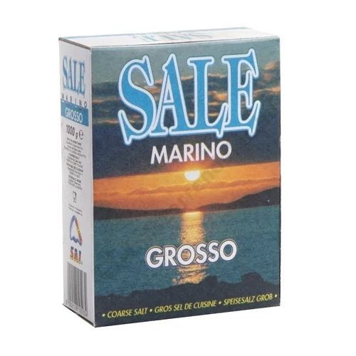 Sale Marino olasz tengeri só 1kg durva szemü