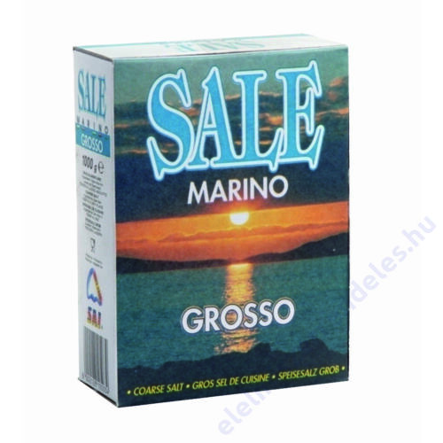 Sale Marino olasz tengeri só 1kg durva szemü