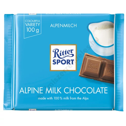 Ritter Sport 100g alpesi tejcsoki