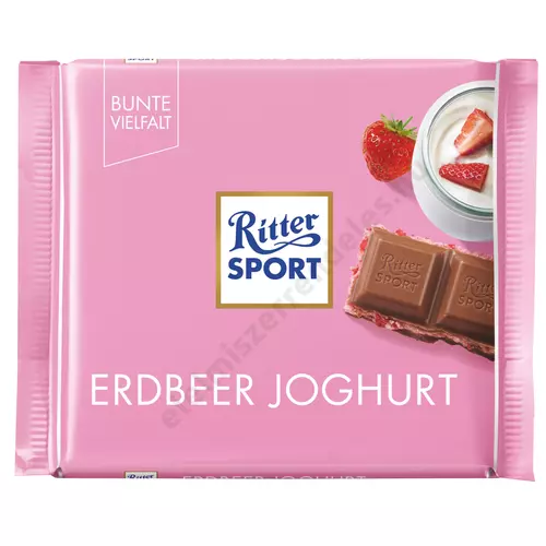 Ritter Sport  100g Eper-joghurt tejcsoki