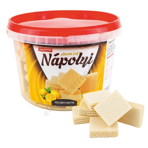 Dolcetta vödrös nápolyi 1kg citromos