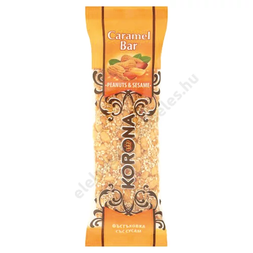 Korona földimogyorós - szezámmagos szelet 60g