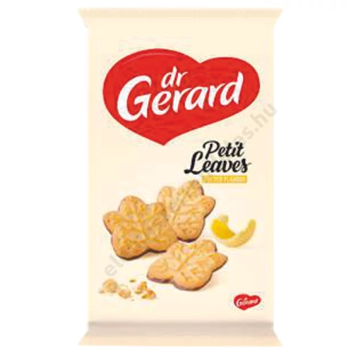 Dr.Gerard 165g levél alakú mártott keksz