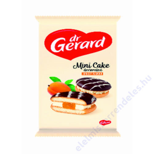 Dr.Gerard 165g tortácska, sárgabarack és tejszín ízü kr.tt. piskóta