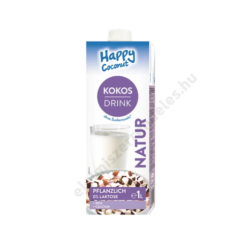 Happy kókusz-rizs ital 1l kalciummal UHT