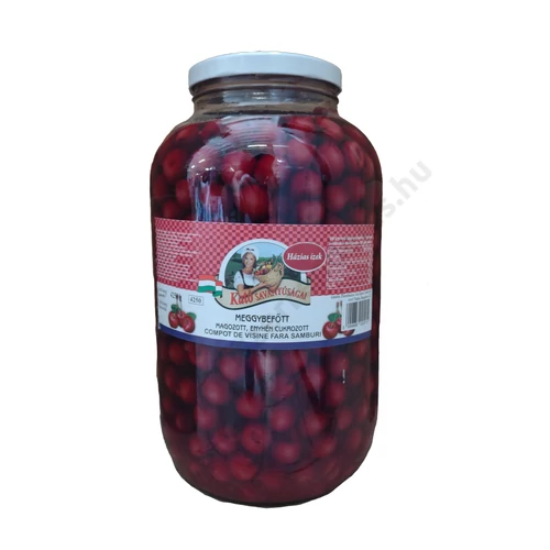 Téglási meggybefött 4250ml