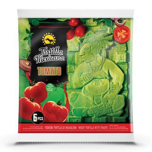 Tortilla Mexicana paradicsomos tortilla 390g