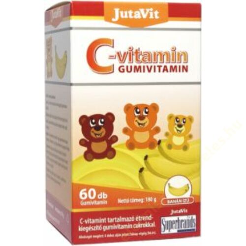 JutaVit C-vitamin gumivitamin banán ízü 60db